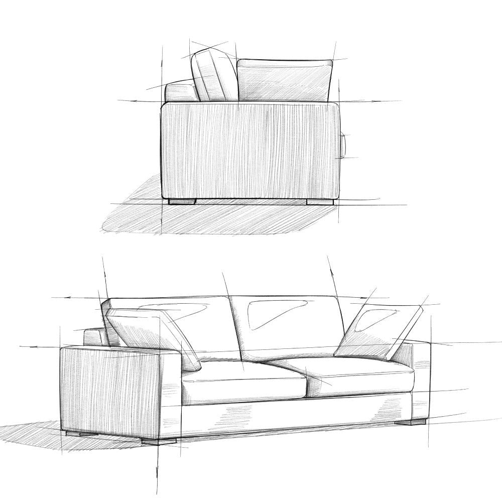 Charlie - Deep Seater Sofa