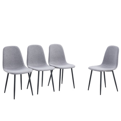 Combined Spoon Chairs, Perfectly Matching Minimalist And Scandinavian Style