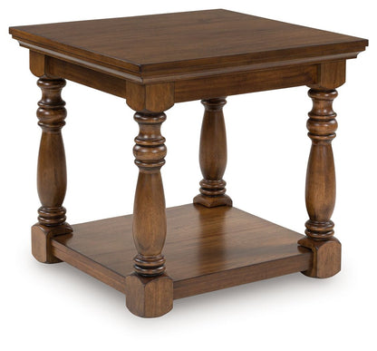 Sturlayne - Rectangular End Table - Brown