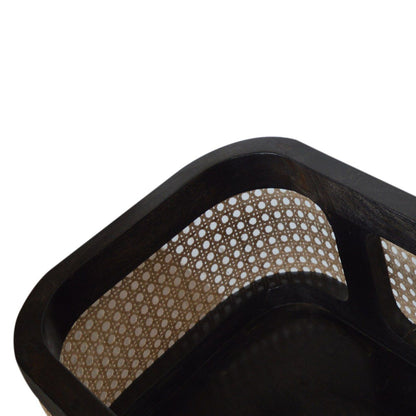 Larissa - Tray Table - Beige / Black