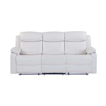 Blanche - Reclining Set With LED Lights With Pillow Top Arms