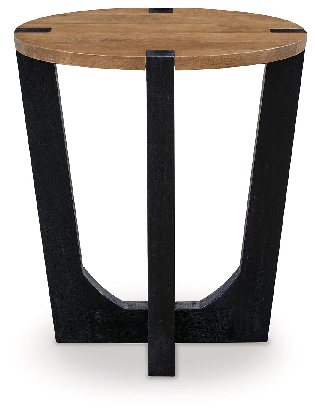 Hanneforth - Round End Table - Brown