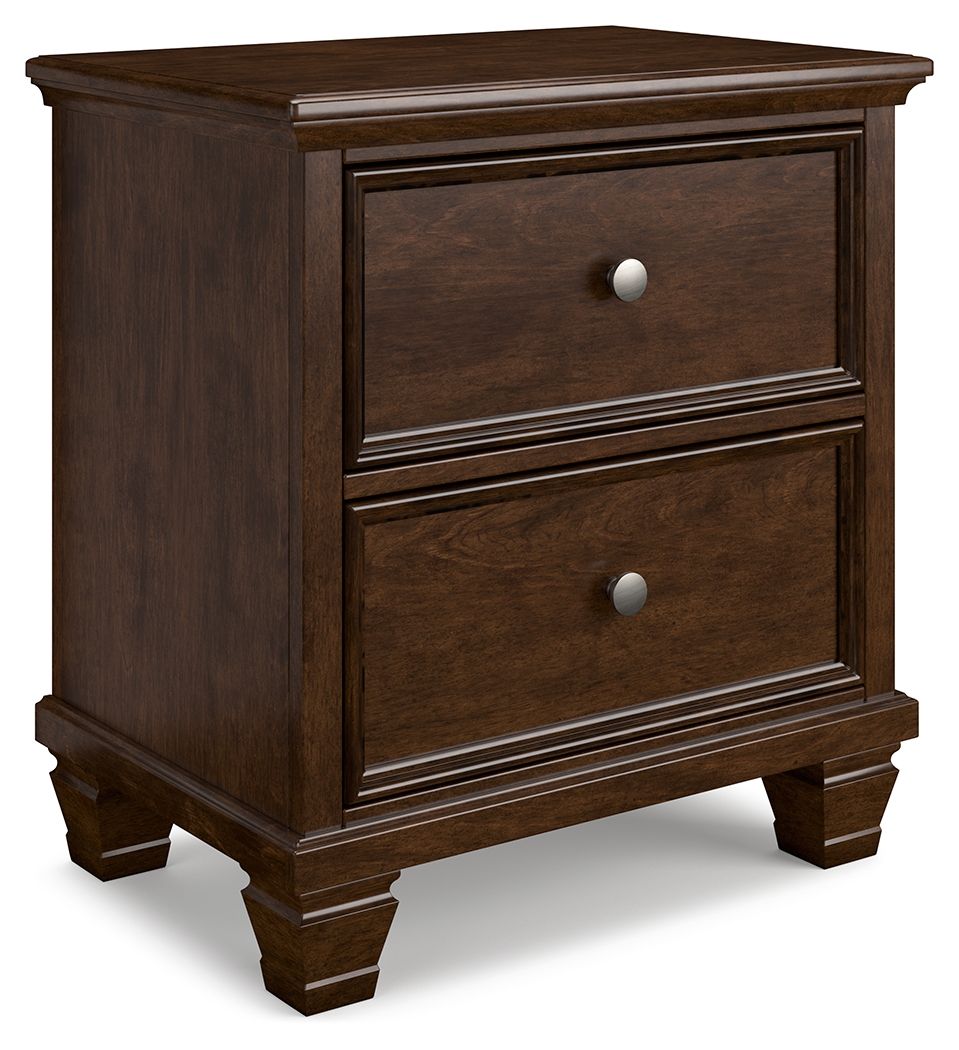 Danabrin - Two Drawer Nightstand - Brown