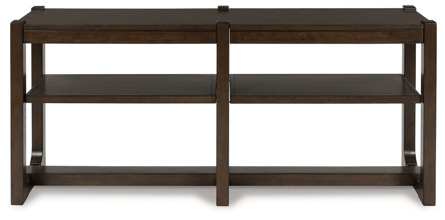 Breckington - Sofa Table - Dark Brown