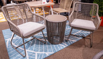 Majors Beach - Outdoor Table And 2 Chairs (Set of 3) - Beige