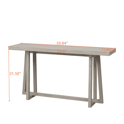 Console Table, Stylish Rectangular Entryway Table