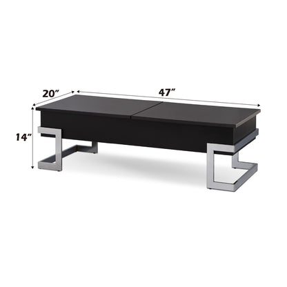 Calmam - High Gloss Coffee Table With Lift Top