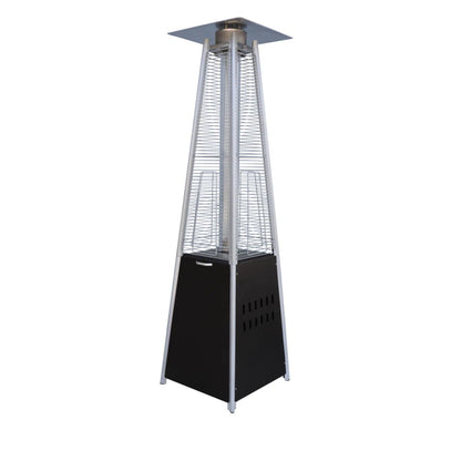 40, 000 Btu Propane Standing Patio Heater Stainless Steel