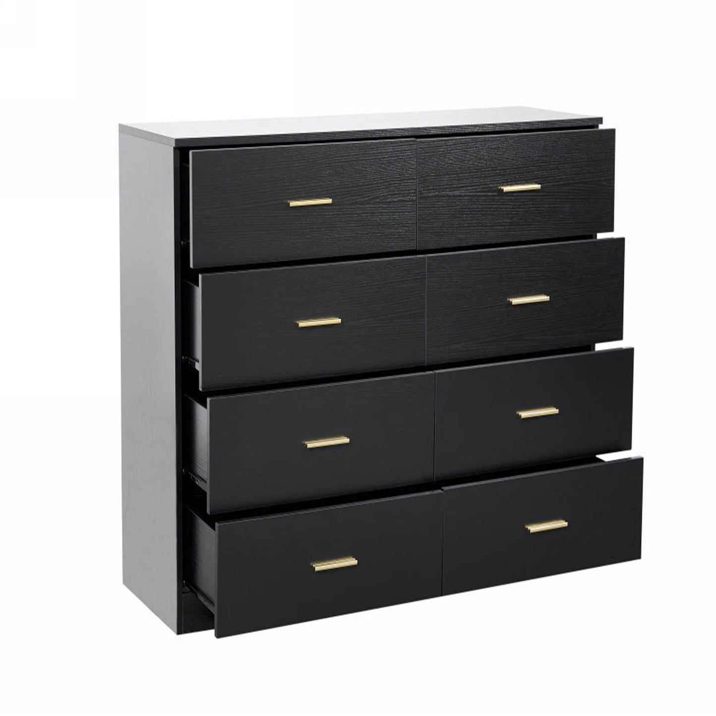 Modern Drawer Dresser For Bedroom, Ample Storage Wide Chest Of Drawers