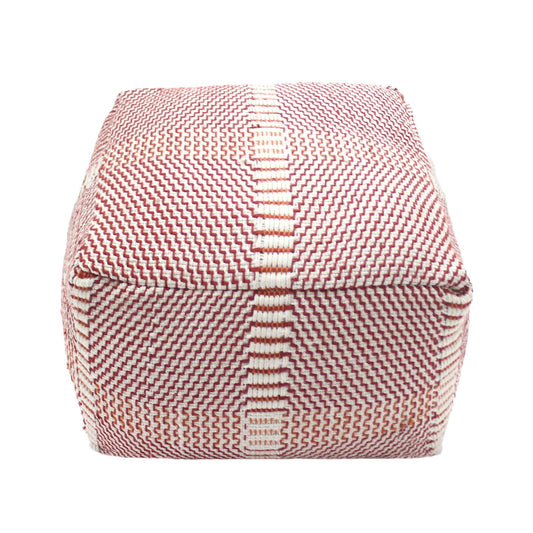 Morro Bay - Handcrafted Water Resistant Pouf - Multi Color
