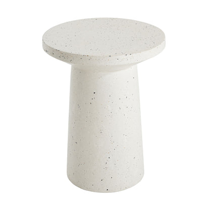 Terrazzo - Outdoor Side Table - White