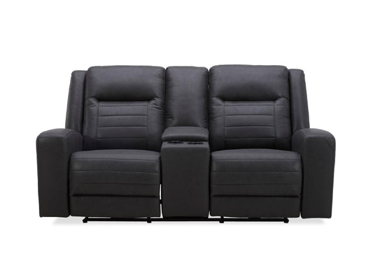 Kuka Tahoe - Power Loveseat - Charcoal