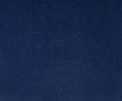 Trenerry - Velvet Office Chair - Blue / Chrome