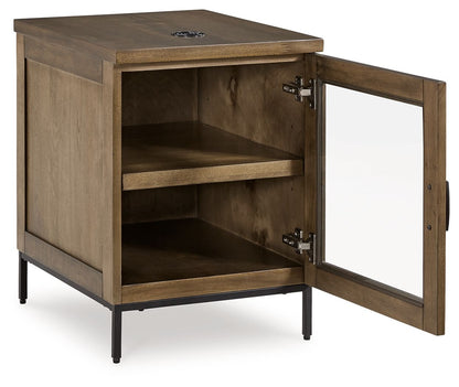 Torlanta - Chair Side End Table - Brown