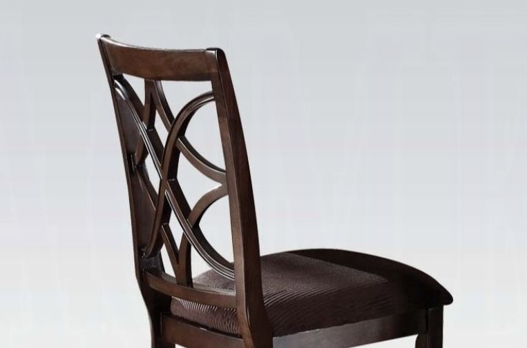 Keenan - Side Chair (Set of 2) - Brown / Dark Walnut