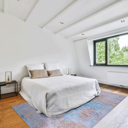 Maval - 6' X 9' Washable Area Rug - Yellow